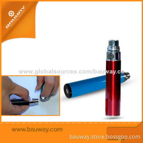 Newest E Cigarette Batteries, 650/900/1,100mAh Capacity, Bottom Finger Touch